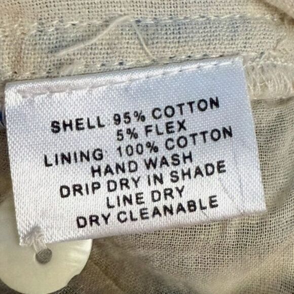 RYY Embroidered Cream Jacket with Blue Accents *SIZE: S - Picture 7 of 7